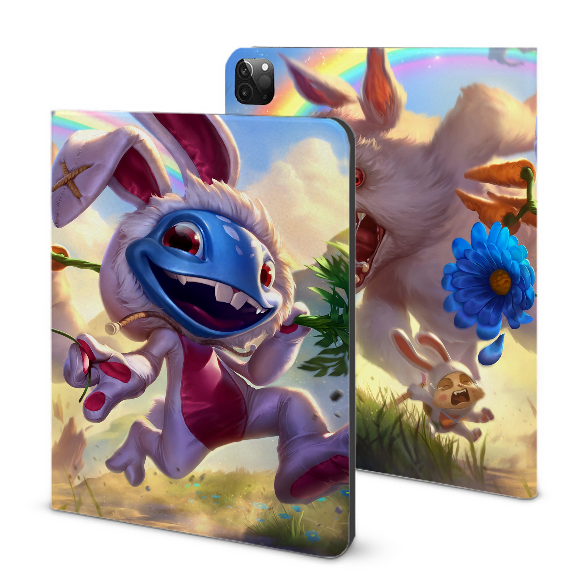 （画像用） リーグ・オブ・レジェンド League of Legends LOL IPadケース ペンホルダー付き ブックスタイルデザイン